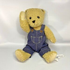 IKEA Brumma Bear In Dungarees Jointed Plush Teddy 4 Way Jointed 16 Inch
